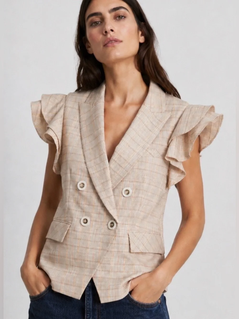 Veronica Beard Janae Vest